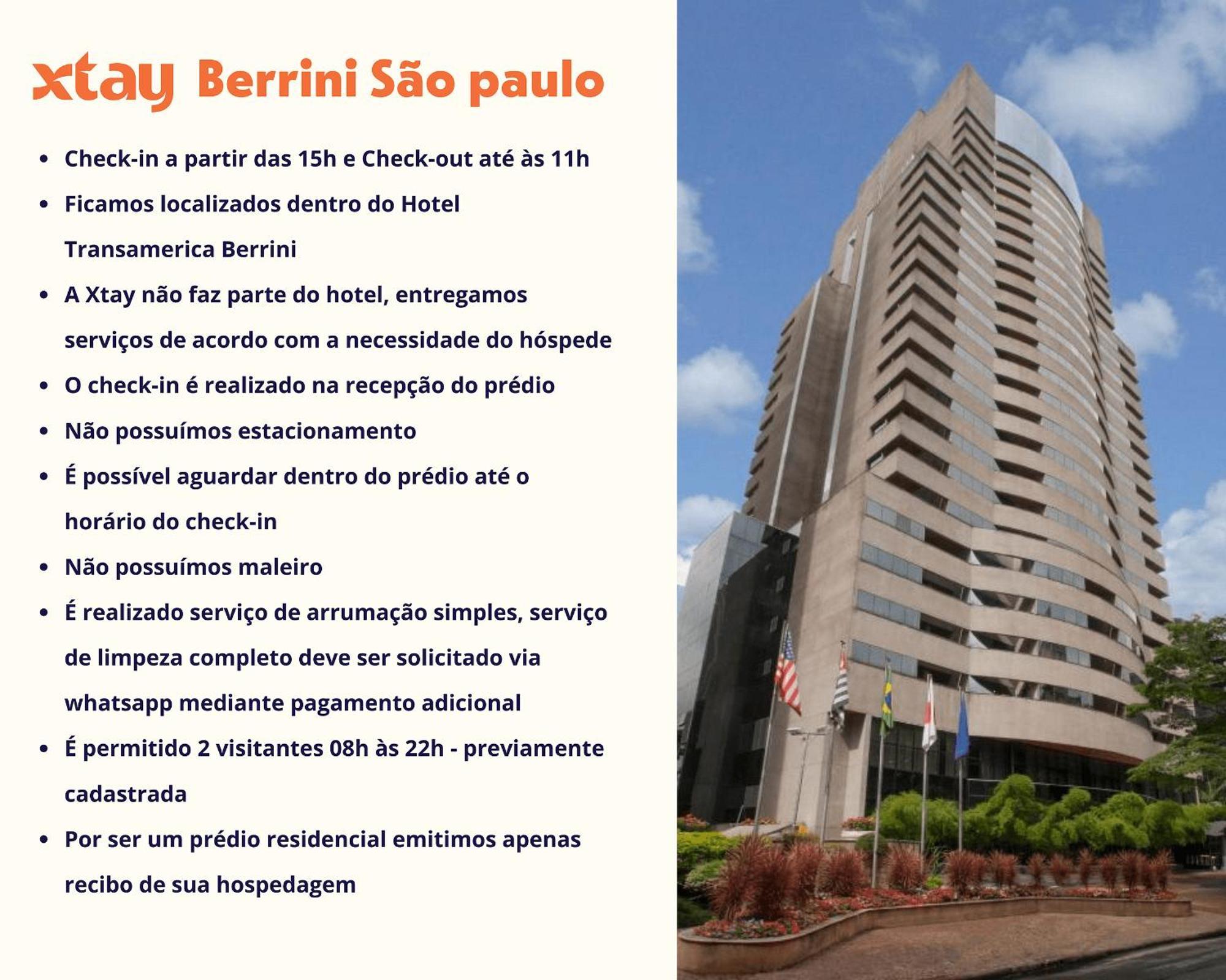 Xtay Sao Paulo Berrini Leilighet Eksteriør bilde